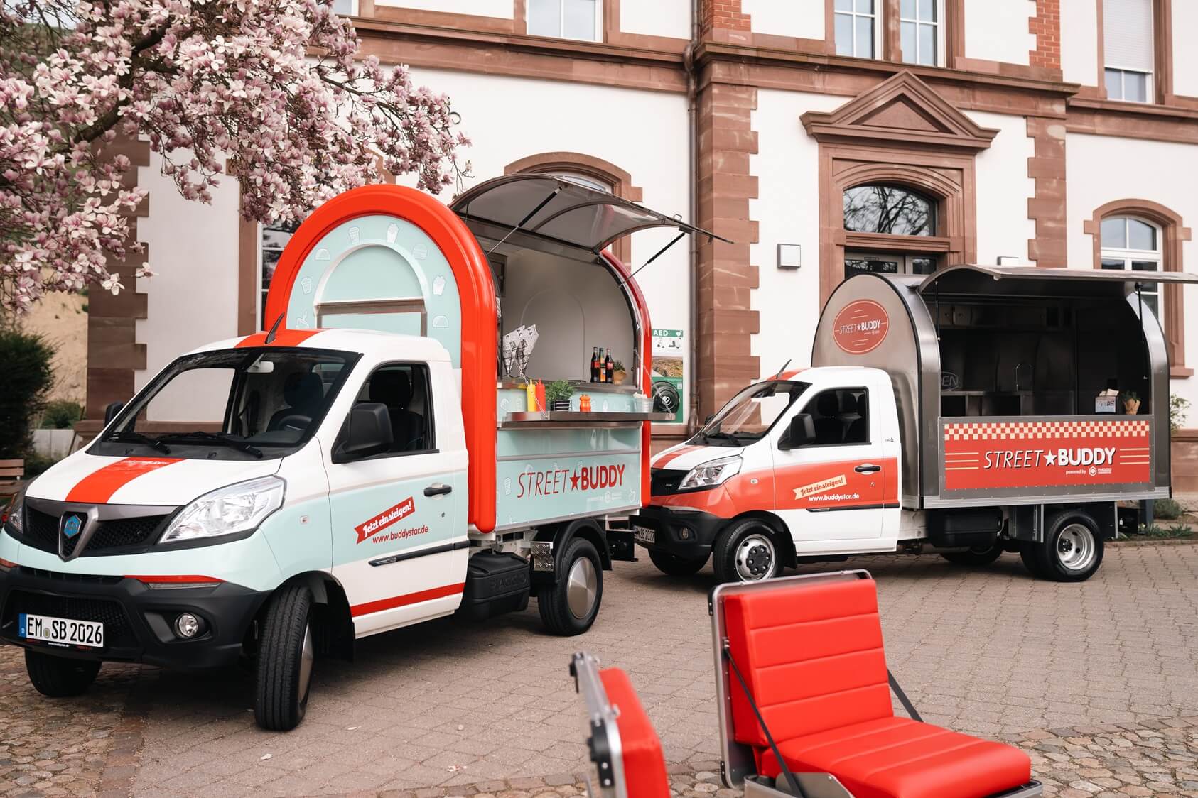 Foodtruck Street Buddy S und Street Buddy M