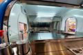 Snack trailer interior view in mobile kitchen