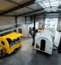 Verkaufsanhänger und Imbisswagen werden in Werkstatt individuell ausgebaut 