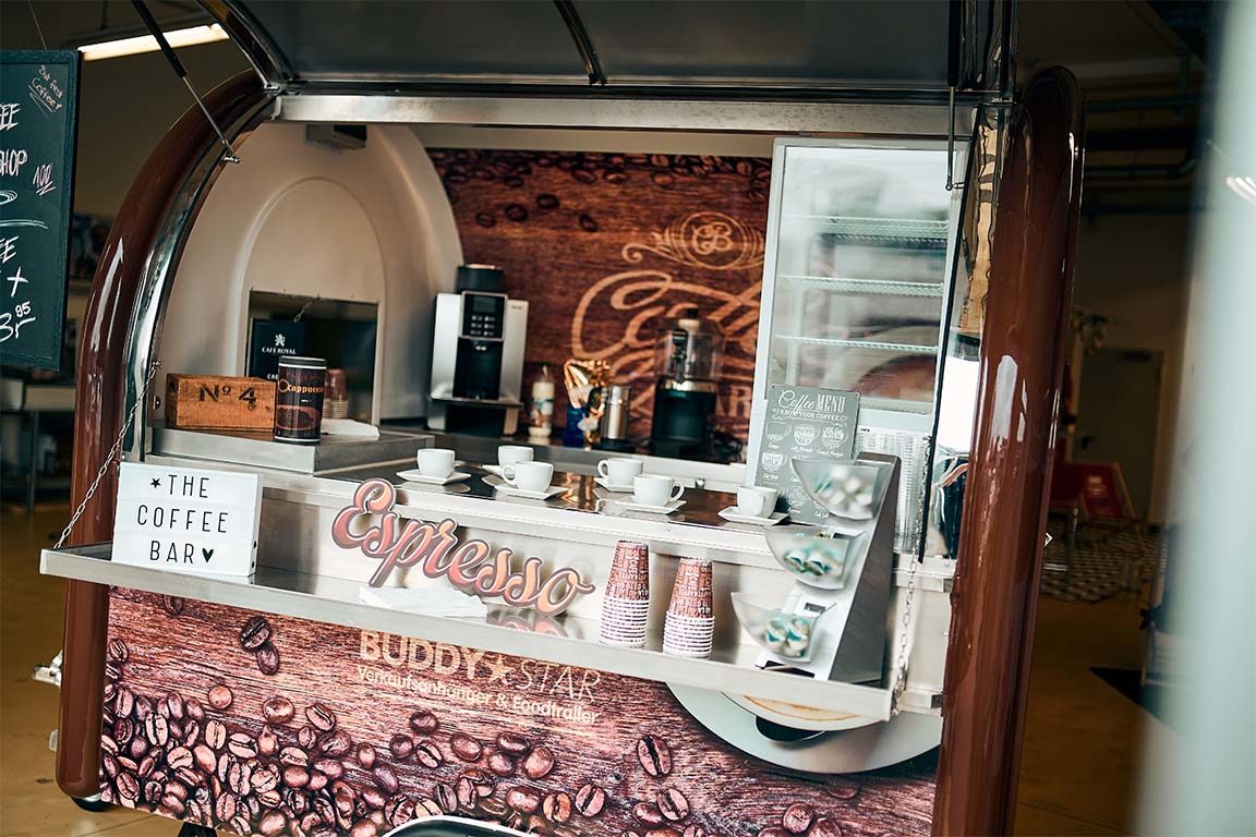 Mobile coffee bar Lots of walkin customers for your coffeetogo