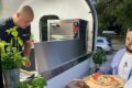 Mobiler Pizzawagen von BuddyStar im Einsatz von Pizza Lab