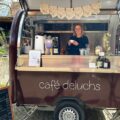 Mareike Zingel und ihre selbst ausgebaute mobile Kaffeebar