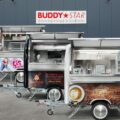 Retro Buddy Konzepte vor der BuddyStar-Halle